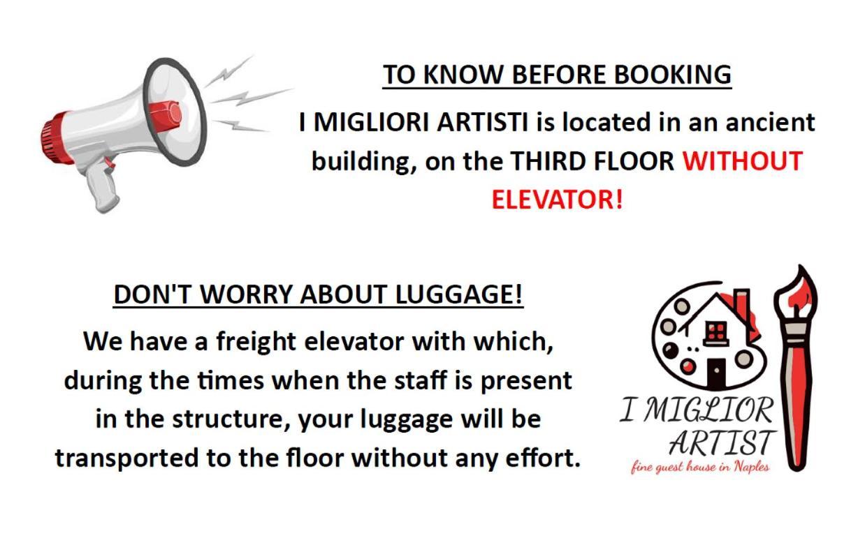 Hotel I Migliori Artisti Nápoles Exterior foto